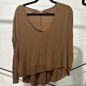 Brown Women's Top